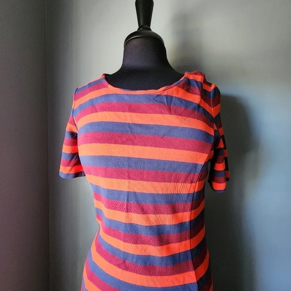 Tommy Hilfiger Striped Swing Dress - Picture 2 of 4
